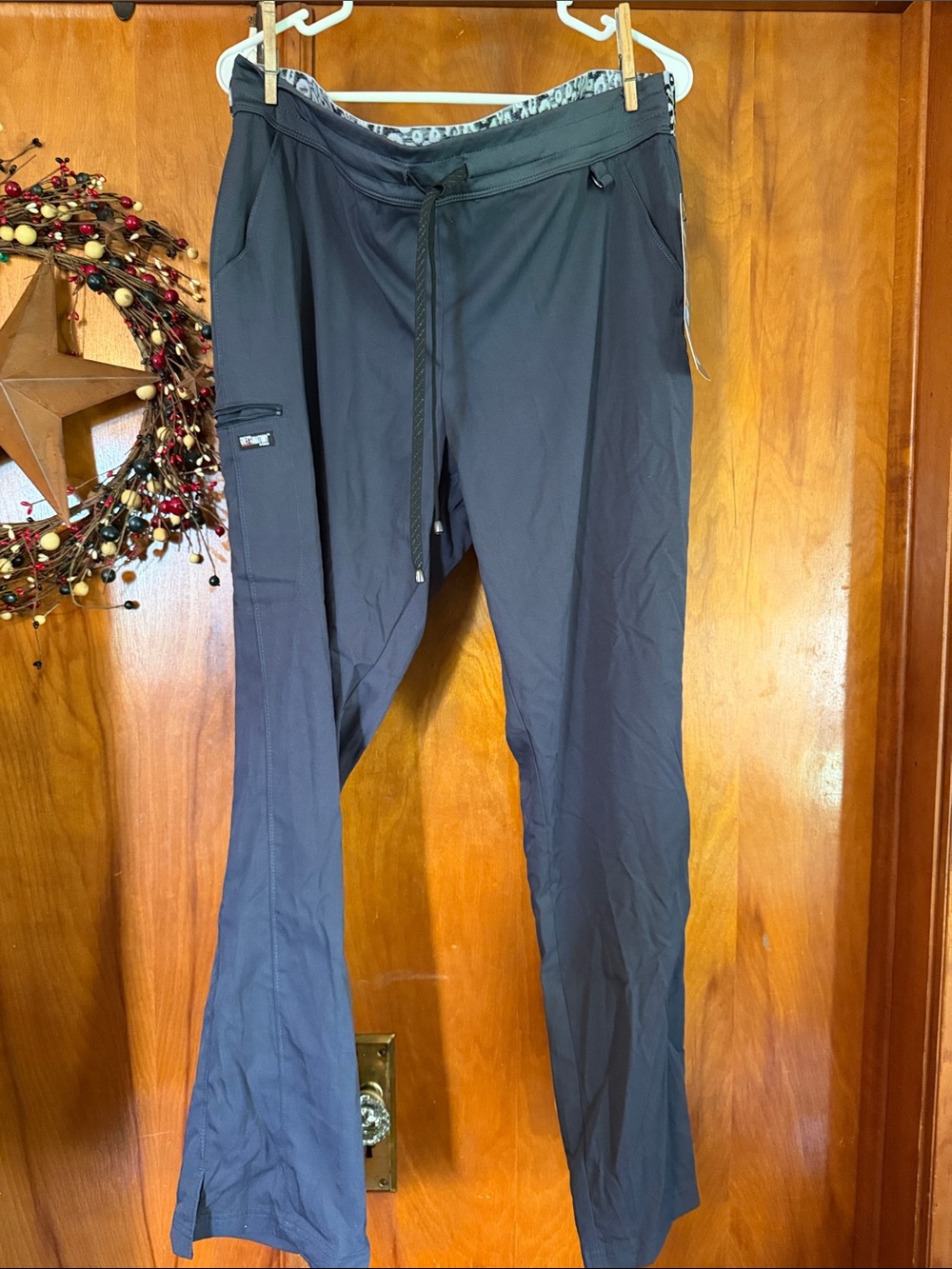 Grey scrub pants